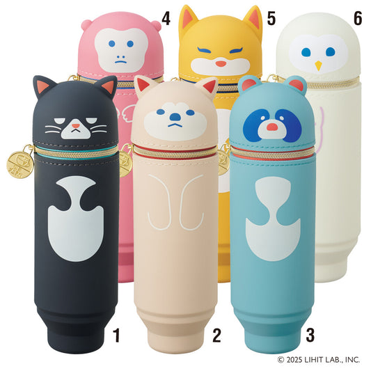 Japanese Pen Case & Stand – Café Punilabo Animal Design